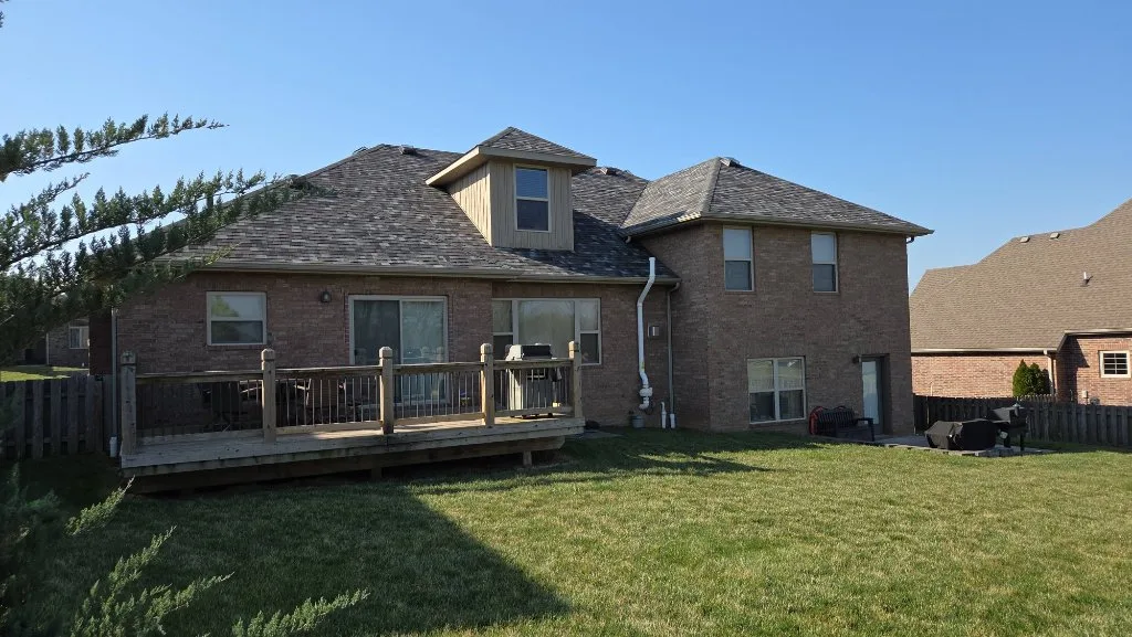 Springfield Missouri home with new roof